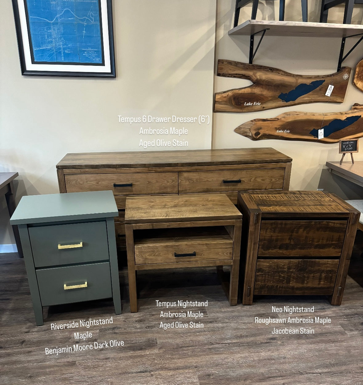Tempus Ambrosia Maple Nightstand