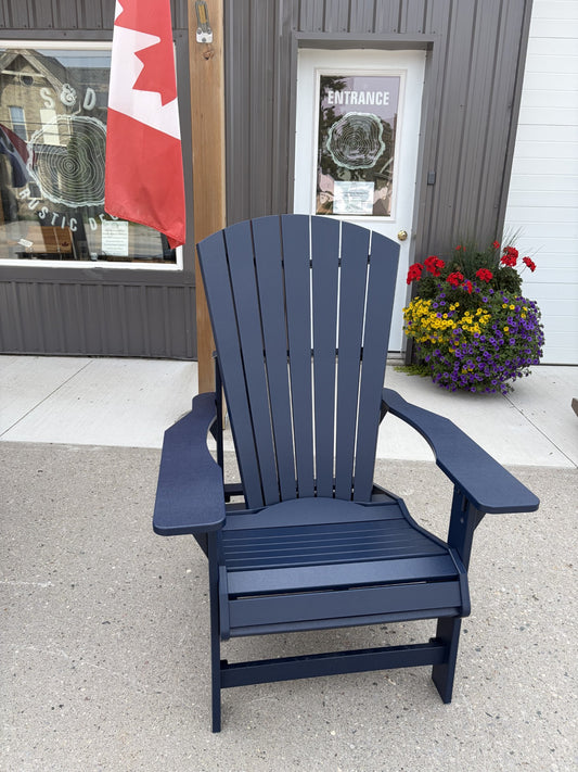 Adirondack Outdoor Chair - Navy Blue