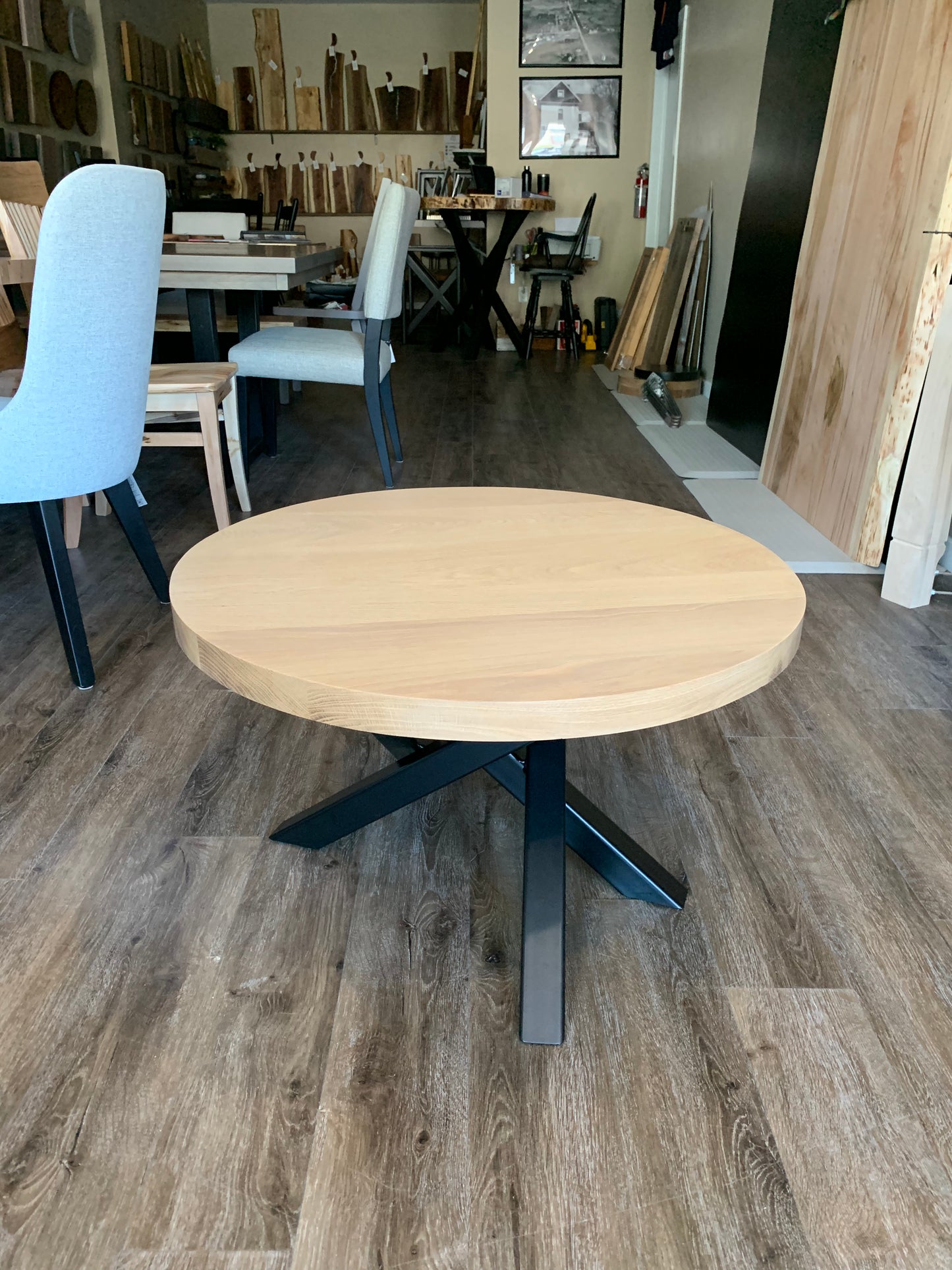 White Oak Coffee & End Table Set