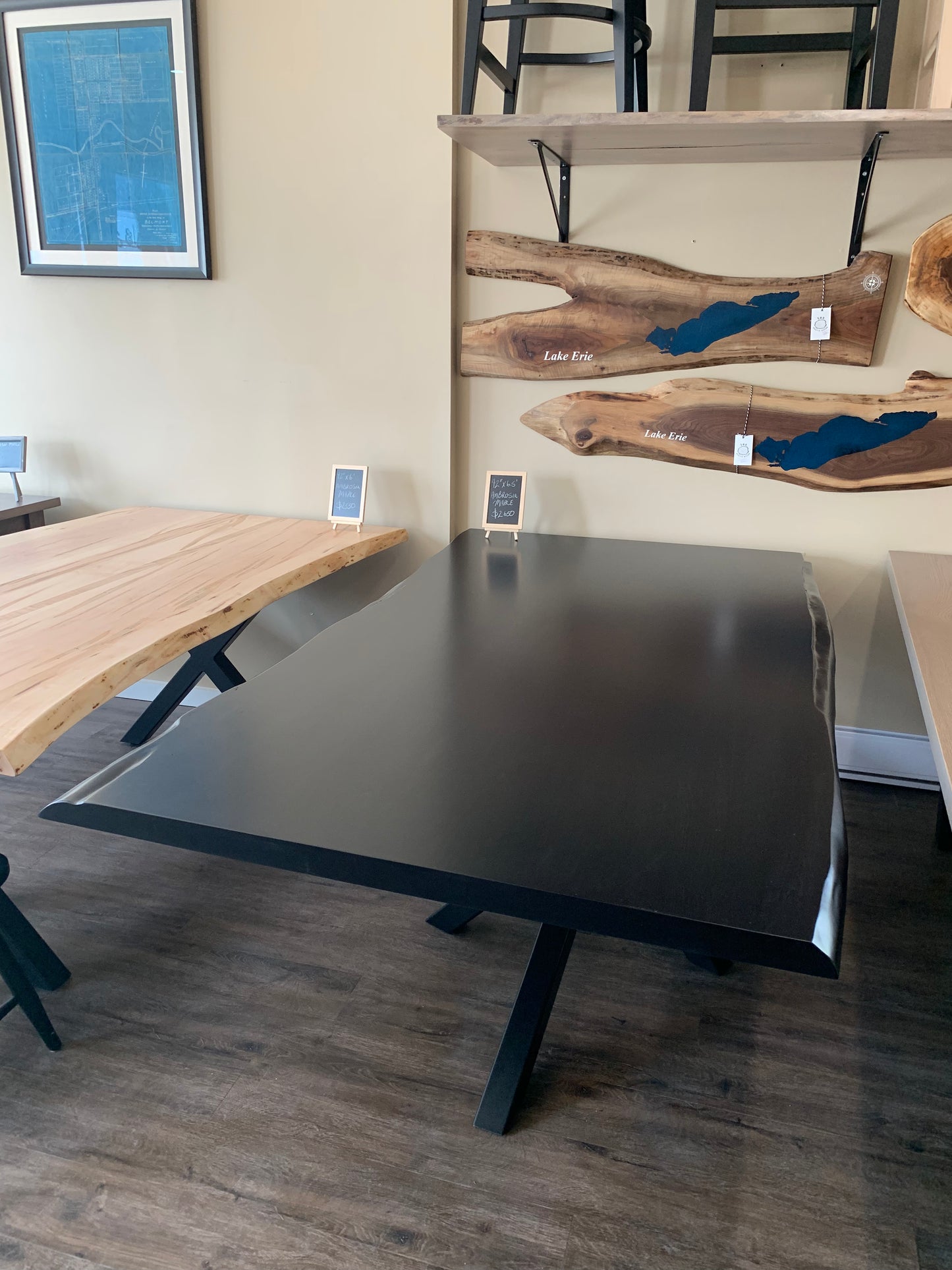 Live Edge Maple Dining Table