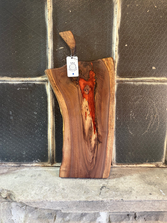 Black Walnut & Copper Resin