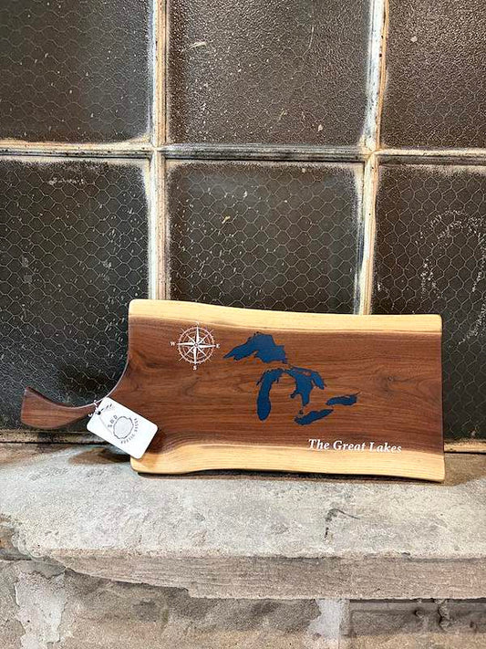 Great Lakes Walnut Charcuterie Board