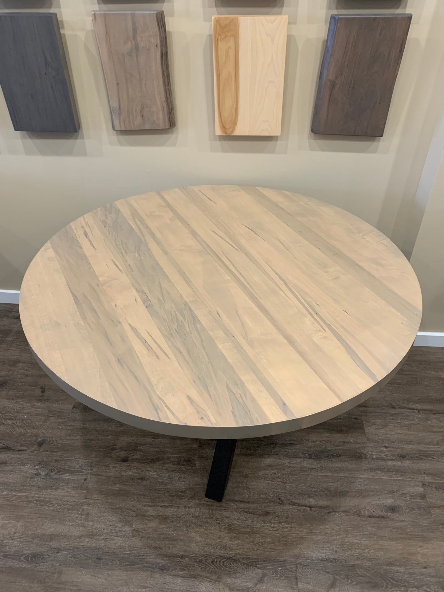 48” Round Ambrosia Maple Dining Table