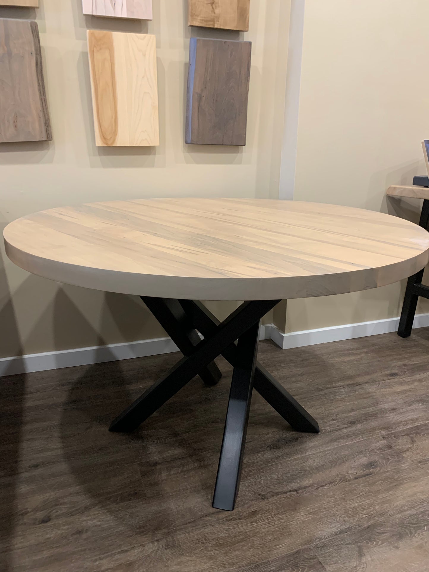 48” Round Ambrosia Maple Dining Table