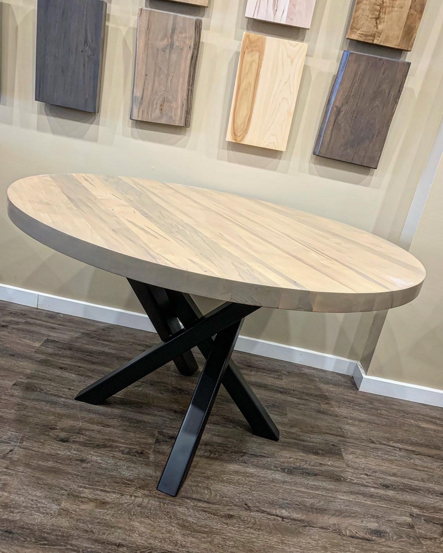 48” Round Ambrosia Maple Dining Table